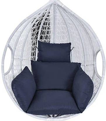 Spyder Craft Single Seater Swing Chair Without Stand for Patio Garden Outdoor Furniture Iron Hammock