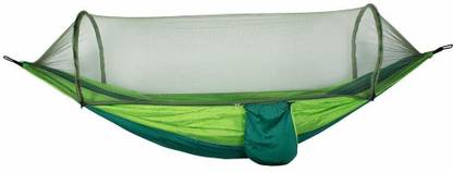 IRIS Camping Hammock with Mosquito Net Nylon Hammock