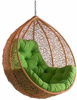 UrbanEscape Ceiling Hanging Swing without Stand For Balcony/terrace/outdoor Iron Large Swing