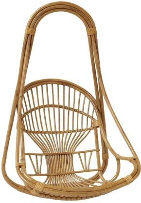 newway Success Furniture Hanging Chair Wooden Bamboo 100% Cane Swing Chair for Adults Bamboo Large Swing