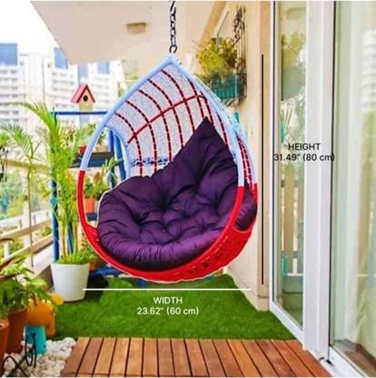 BLUE SQUARE Cast Iron Large Swing