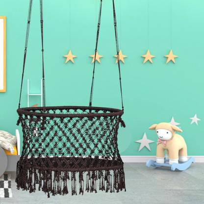 Patiofy Premium Baby Cradle Swing Baby Cradle for 0 to 3 Years, Baby Jhula, Baby Swing Silk Small Swing