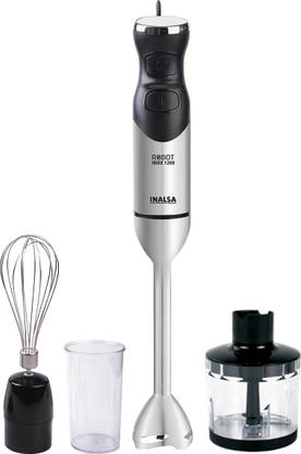 Inalsa 1200 W Black/ Silver Hand Blender