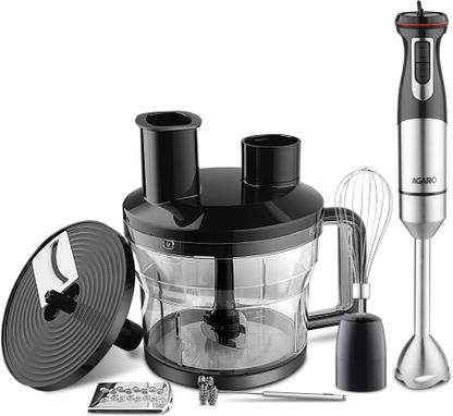 AGARO 1000 W Black Hand Blender, Chopper