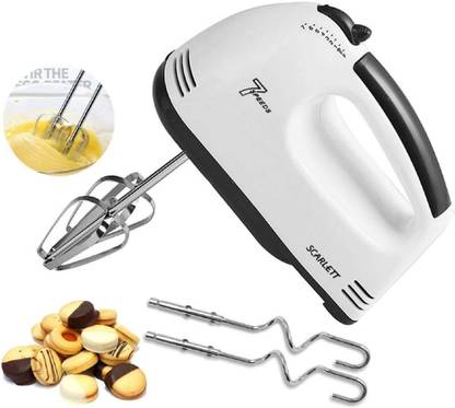 Leemoza 260 W White Electric Whisk, Hand Blender