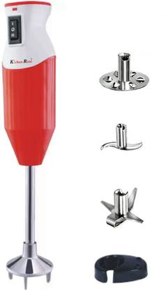 kichanrani 300 W Red Hand Blender
