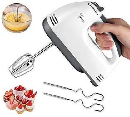 First Dot 180 W White, Black Hand Blender