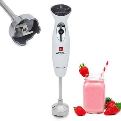 SWISS MILITARY 300 W White Hand Blender