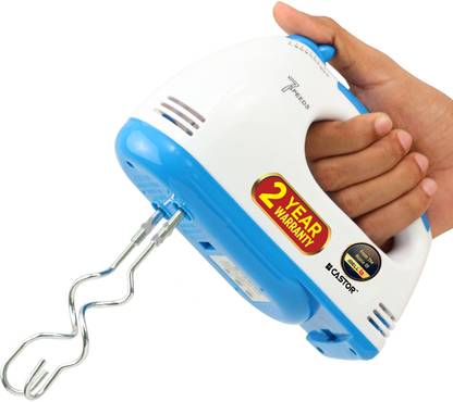 iBELL 250 W White and blue Electric Whisk