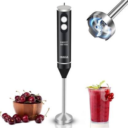 Inalsa 450 W Black/Silver Hand Blender