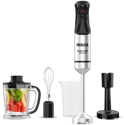 Inalsa 1500 W Black/Silver Hand Blender