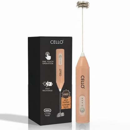 cello 50 W Peach Hand Blender, Electric Whisk