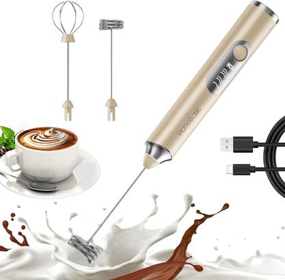 HOMEBASIC 50 W Beige Hand Blender, Electric Whisk