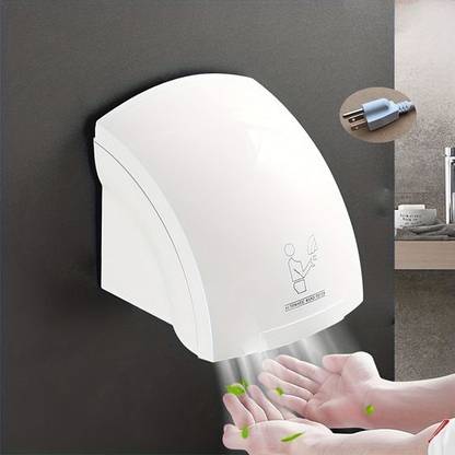 SARCOFT Wall Mounted Hand Dryer, Automatic Hand Dryer, High Speed Hot Air Hand Blower Hand Dryer Machine