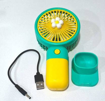 Mystic Pooja Essentials Self Design Multicolor Hand Fan