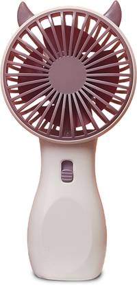 Symbelle USB Fan with Lights for Desktop and Travel - Portable Rechargeable Mini Fan | SQ 2237 USB Fan