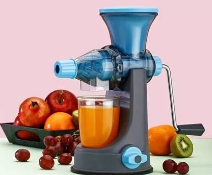 Henny Plastic for Fruits and Vegetables with Steel Handle Plastic Hand Juicer Hand Juicer