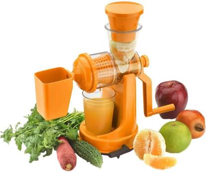 SKYZONE Plastic Food Safe Plastic Hand Fruit & Vegetable Juicer Hand Juicer