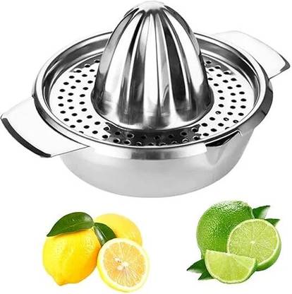 Daivik Steel Stainless Steel Citrus Orange Juicer Lemon Lime Fruit Hand Squeezer Kitchen Tool Hand Juicer