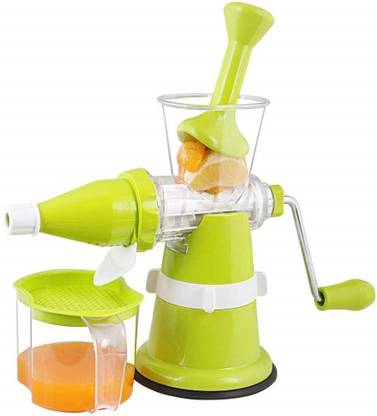 ZODZE Plastic Hand Fruits Juicer Machine for Fruits and Vegetables with Steel Handle Hand Juicer