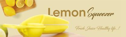 cp suppliers Plastic Bottle Opener,2 in 1 Lemon Squeezer Hand Juicer