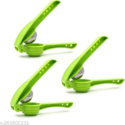 DeoDap Plastic 2 in 1 Plastic Lemon Squeezer and Bottle Opener – Easy to Use & Durable Hand Juicer