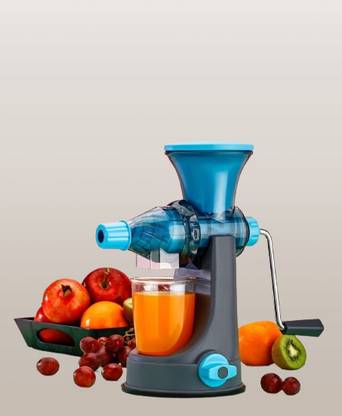 AK10ZONE Plastic Plastic Fruits and Vegetables Manual Hand Juicer Machine multiclor Hand Juicer