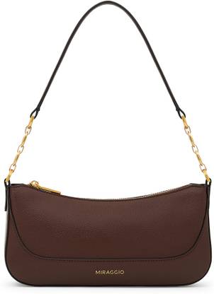 Miraggio Women Brown Shoulder Bag