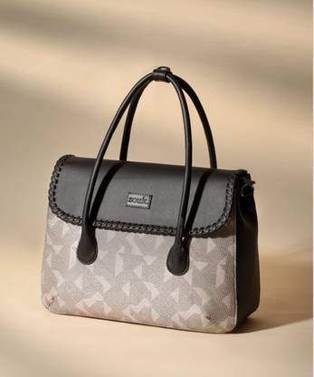 ZOUK Women Grey Satchel