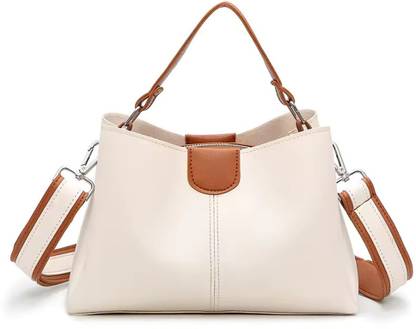 Heavens Hike Long Handle White Messenger Bag