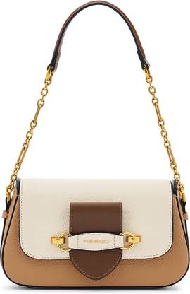 Miraggio Women Beige Shoulder Bag