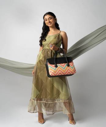 ZOUK Women Multicolor Satchel