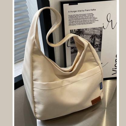 LIZIQI Tan Sling Bag Trendy Canvas Sling Handbag for women