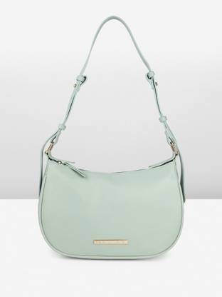 French Connection Women Green Shoulder Bag