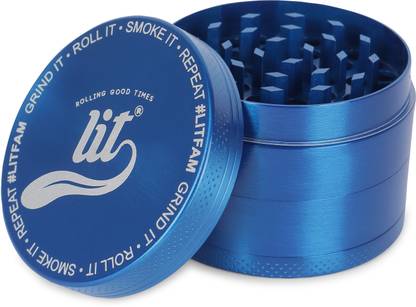 LIT GRINDER_55MM_BLUE Hand Muller Grinder