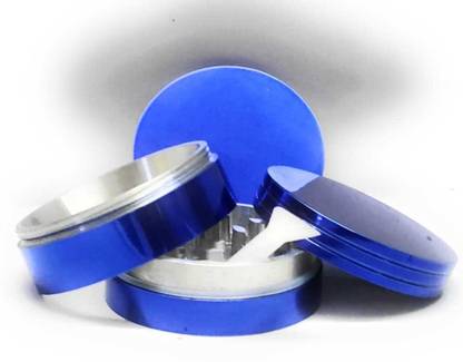 MFTONLINE MFT METALIC BLUE HERB CRUSHER Hand Muller Grinder