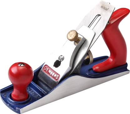 DE-NEERS Jack Plane -Smooth Base 1700gms Wooden Handle Hand Plane