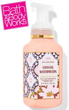 BATH & BODY WORKS COASTAL WATERMELON FOAMING HAND WASH Hand Wash Bottle + Dispenser