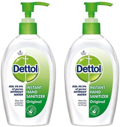 Dettol Instant , Original Hand Sanitizer Pump Dispenser