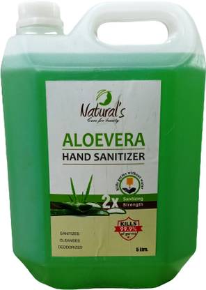 Natural's Care for Beauty 70% Alcohol Multi Purpose Sanitizer with Aloe Vera Extracts,  Kills 99% Germs Hand Sanitizer Bottle