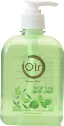 Oir Neem Tulsi 500ml Liquid Hand Wash Hand Wash Pump + Refill