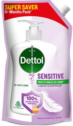 Dettol Sensitive Liquid Refill Hand Wash Pouch