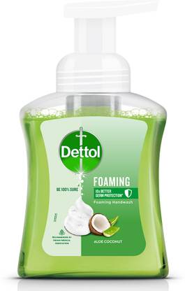 Dettol Aloe Coconut Foaming Hand Wash Pump Dispenser