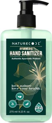 Nature Code Ayurvedic Gel Hand Sanitizer Bottle