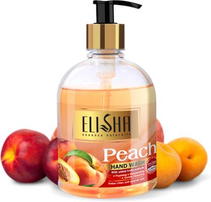 ELISHA Peach Hand Wash Pump Dispenser