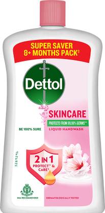 Dettol Liquid, Skincare Hand Wash Bottle