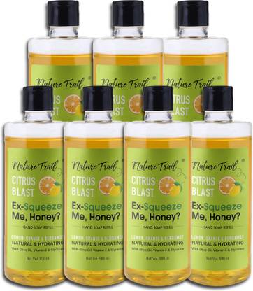 nature trail Citrus Blast Handwash-500x7 Hand Wash Bottle
