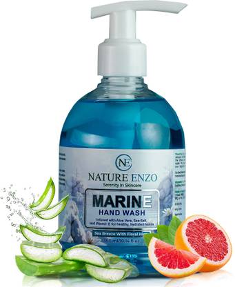 NENATUREENZO MARINE HANDWASH Hand Wash Bottle + Dispenser