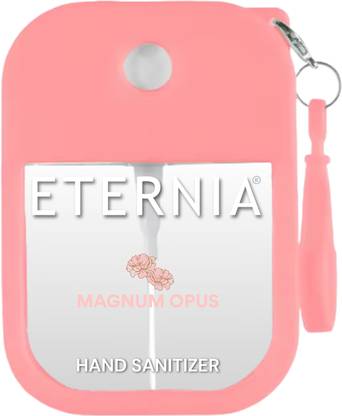 ETERNIA Pocket Spray  Instant Refreshing Gel for Hands - Magnum Opus Hand Sanitizer Spray Bottle
