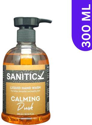 Sanitick Liquid Handwash - Calming Dusk | Gentle & Refreshing Formula for Clean Hand Wash Bottle